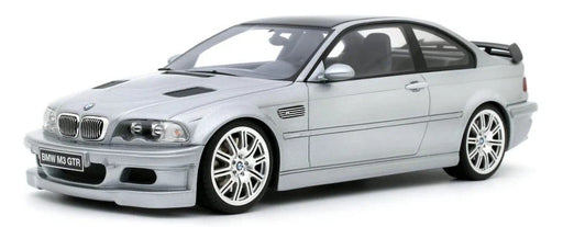 BMW E46 M3 GTR STREET TITAN SILVER METALLIC 354 2001 - 1/18 - OT1128 Passion Diecast 