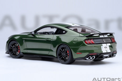 Ford Mustang Shelby GT500 (Vert Éruption) - Autoart 1/18 - 73097 - Passion Diecast 