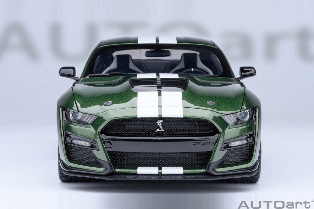 Ford Mustang Shelby GT500 (Vert Éruption) - Autoart 1/18 - 73097 - Passion Diecast 