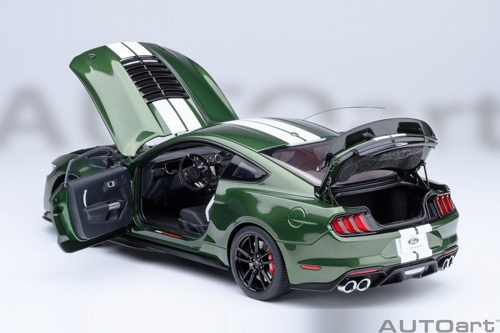 Ford Mustang Shelby GT500 (Vert Éruption) - Autoart 1/18 - 73097 - Passion Diecast 