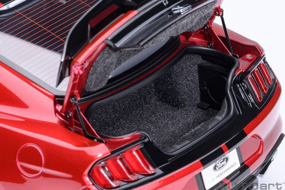 Ford Mustang Shelby GT500 (Rouge rapide) - Autoart 1/18 - 73098 - Passion Diecast 