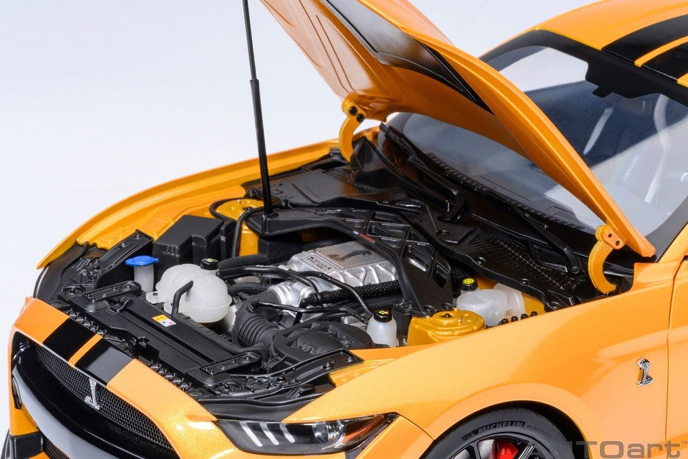 Ford Mustang Shelby GT500 (Cyber Orange) - Autoart 1/18 - 73099 - Passion Diecast 