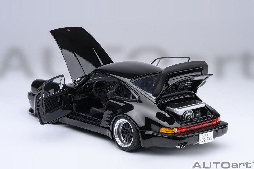 Porsche 911 (930) Turbo Wangan Midnight Blackbird - Autoart 1/18 - 78158 - Passion Diecast 