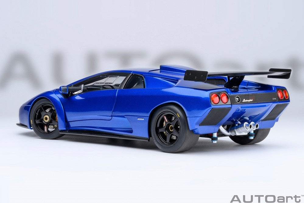 Lamborghini Diablo GTR (Bleu Monterey) - Autoart 1/18 - 79135 - Passion Diecast 
