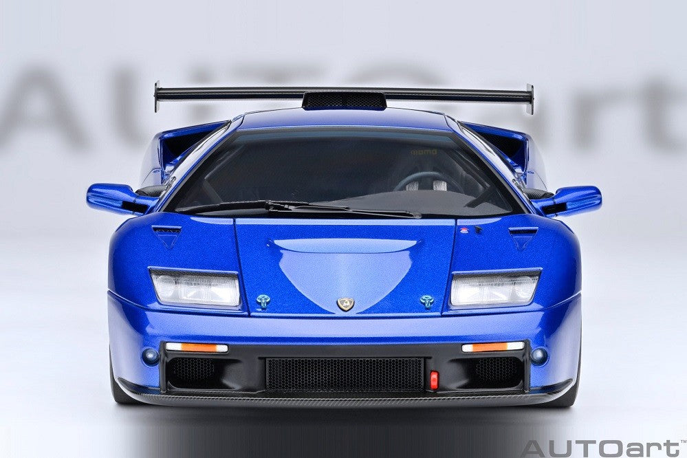 Lamborghini Diablo GTR (Bleu Monterey) - Autoart 1/18 - 79135 - Passion Diecast 