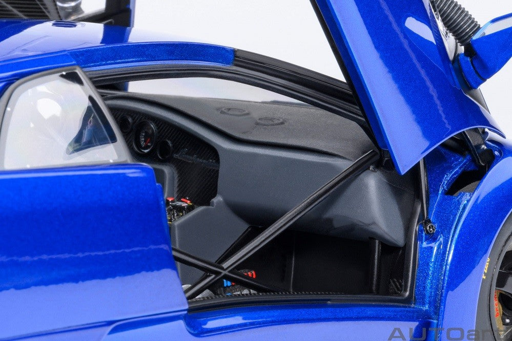 Lamborghini Diablo GTR (Bleu Monterey) - Autoart 1/18 - 79135 - Passion Diecast 