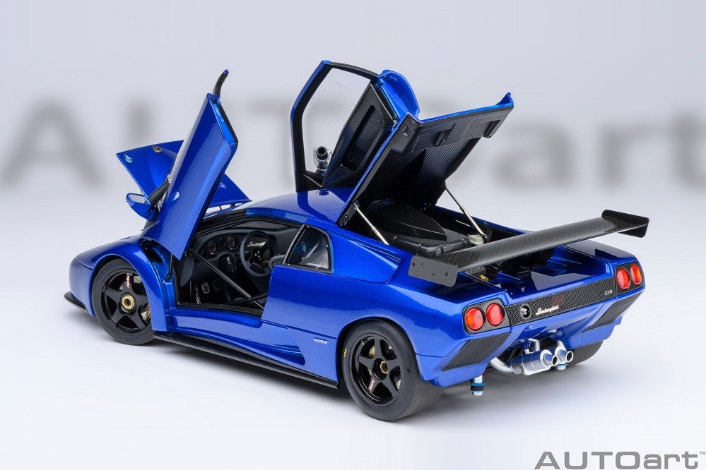 Lamborghini Diablo GTR (Bleu Monterey) - Autoart 1/18 - 79135 - Passion Diecast 