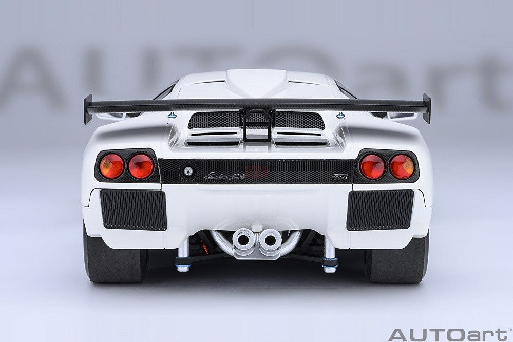Lamborghini Diablo GTR (Impact White) - Autoart 1/18 - 79136 - Passion Diecast 