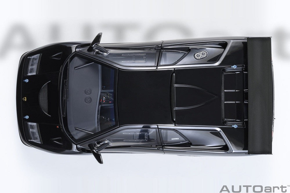 Lamborghini Diablo GTR (Deep Black) - Autoart 1/18 - 79137 - Passion Diecast 