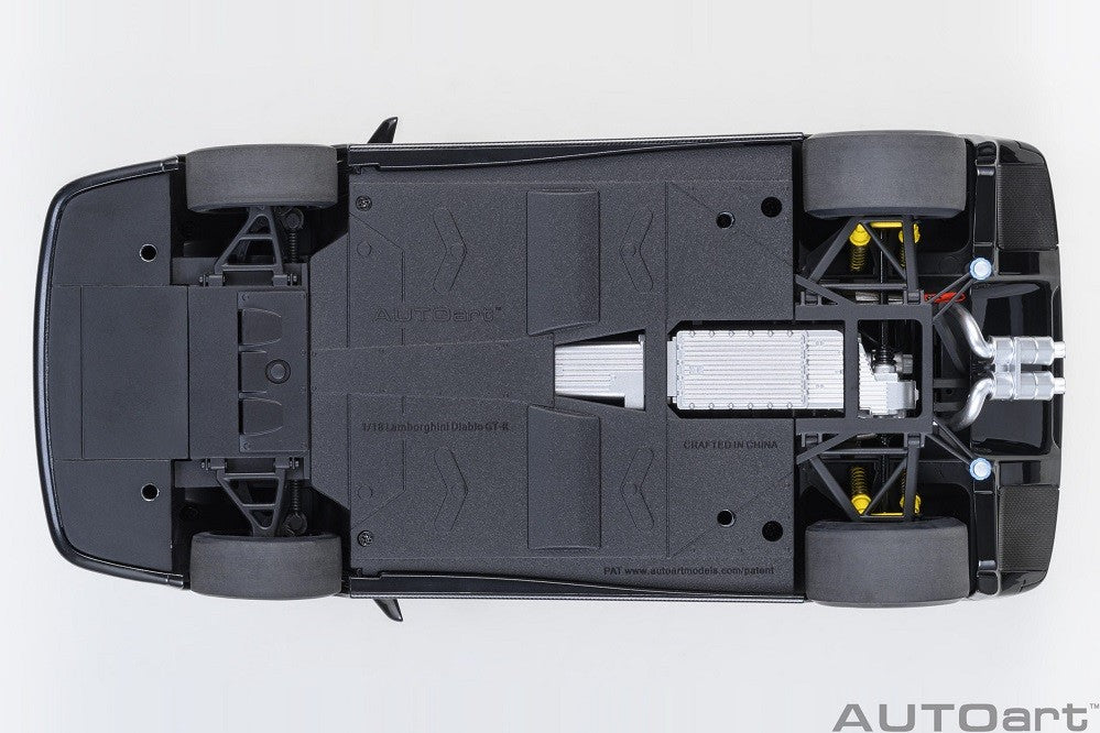 Lamborghini Diablo GTR (Deep Black) - Autoart 1/18 - 79137 - Passion Diecast 