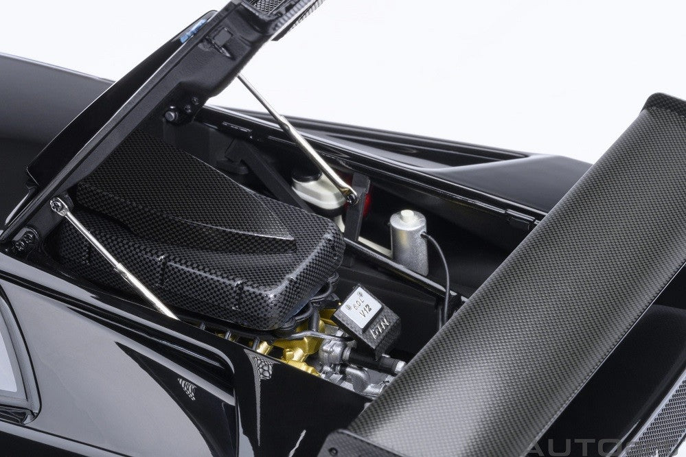 Lamborghini Diablo GTR (Deep Black) - Autoart 1/18 - 79137 - Passion Diecast 