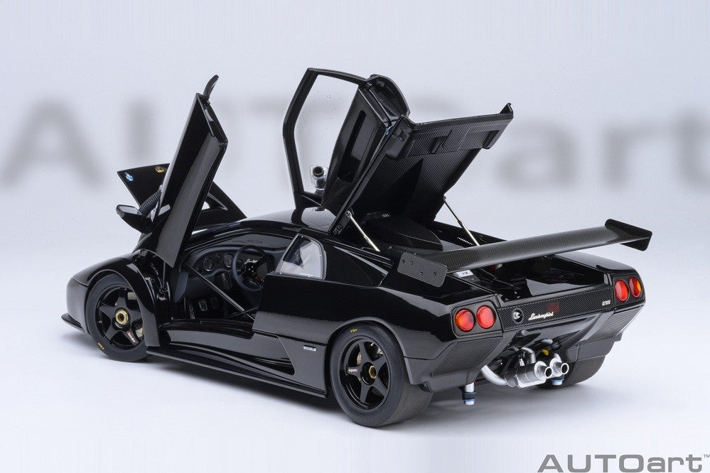 Lamborghini Diablo GTR (Deep Black) - Autoart 1/18 - 79137 - Passion Diecast 