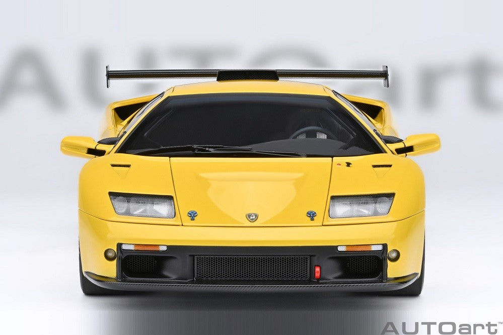 Lamborghini Diablo GTR (Superfly Yellow) - Autoart 1/18 - 79138 - Passion Diecast 
