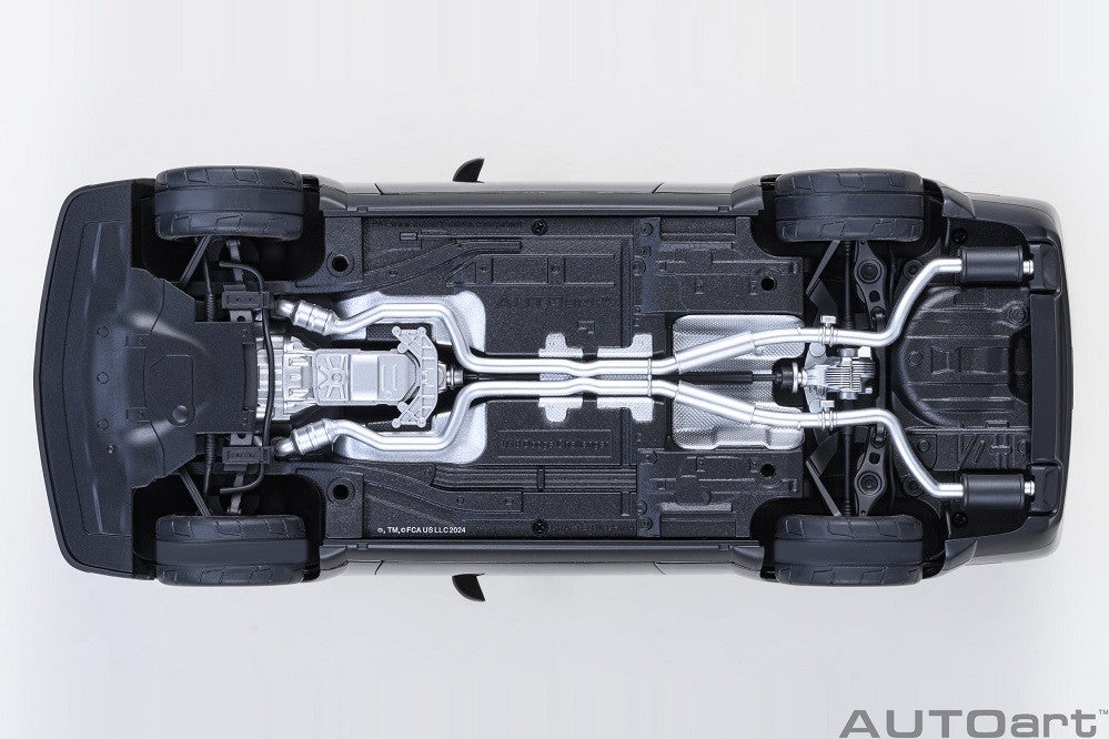 Dodge Challenger SRT Superstock 2023 (Pitch Black) - Autoart 1/18 - 71765 - Passion Diecast 