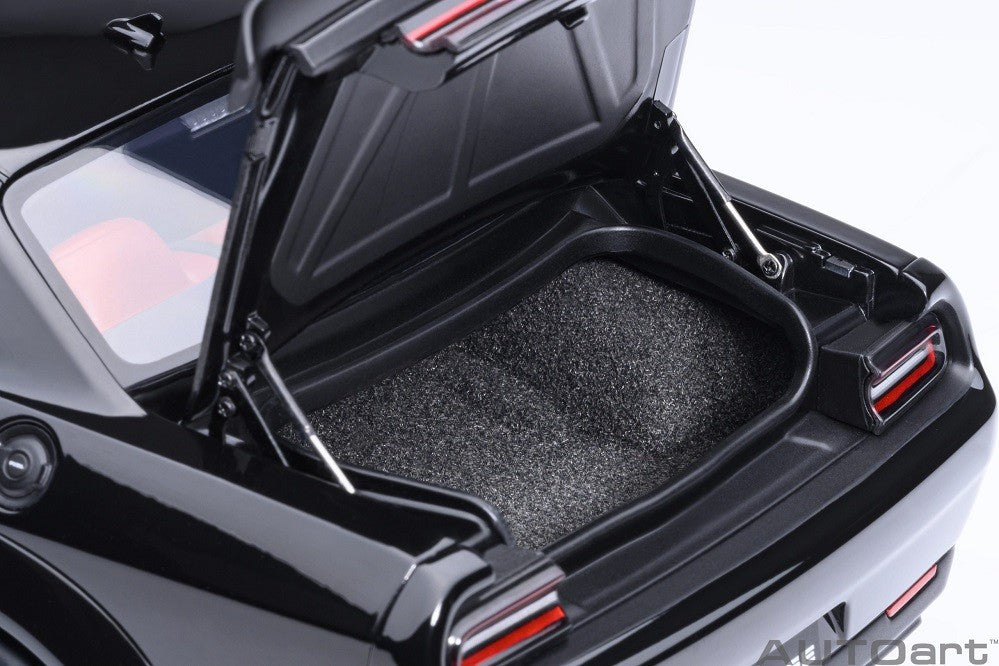 Dodge Challenger SRT Superstock 2023 (Pitch Black) - Autoart 1/18 - 71765 - Passion Diecast 