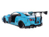 LBWK Liberty Walk 2023 Nissan Skyline GT-R R35 Baby Blue -  Solido  1/18 - S1805817 -   Passion Diecast 