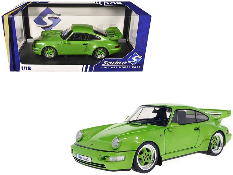 1990 Porsche 911 964 Carrera RS Streetfighter Green -  Solido  1/18 - S1803411 -  Passion Diecast 