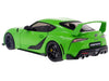 2023 Toyota GR Supra Streetfighter Green -  Solido  1/18 - S1809004 -  Passion Diecast 