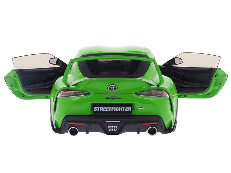 2023 Toyota GR Supra Streetfighter Green -  Solido  1/18 - S1809004 -  Passion Diecast 