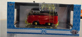 CHASE CAR 1960 Volkswagen Delivery Short Van Custom Red - M2 Machines 1:24 - 40300-S43 DGR