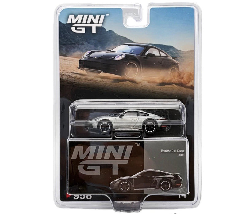 CHASE CAR Porsche 911 Dakar Black - Mini GT - 1:64 - MGT00958GR