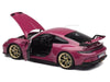 Porsche 911 GT3 2021 Ruby Star Neo - Norev 1:18 - 187381 - Passion Diecast
