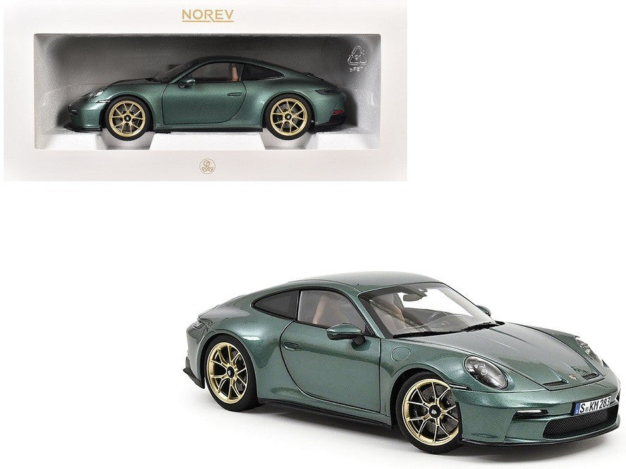2021 Porsche 911 GT3 Malachite Green Metallic - Norev - 1:18 - 187382 - Passion Diecast