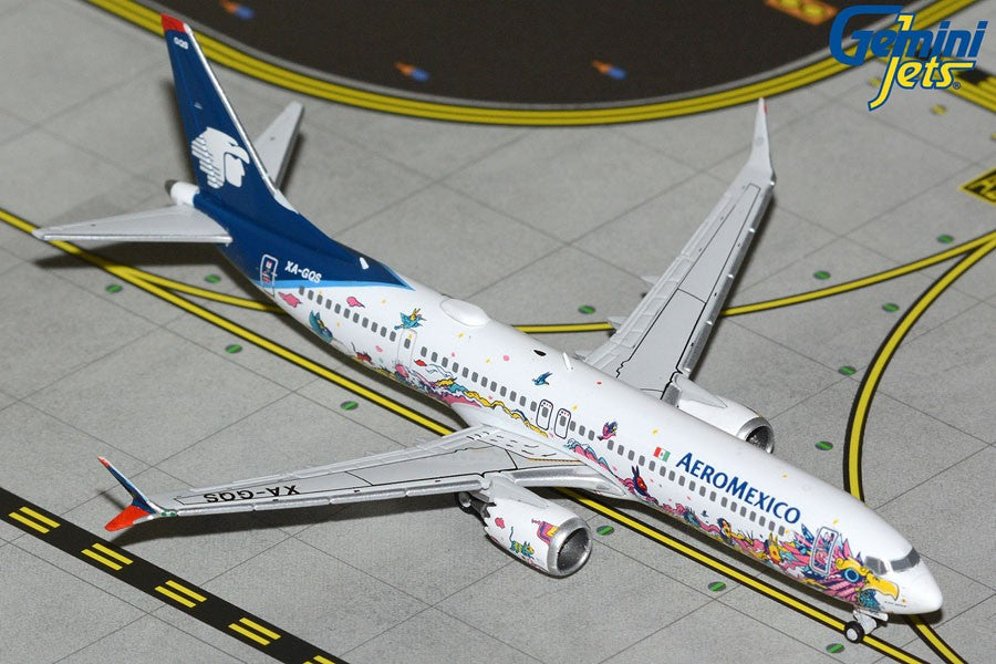 AeroMexico  Boeing 737 MAX9 / XA-GQ /  Kukulcán livery Gemini 1: 400 GJAMX2316