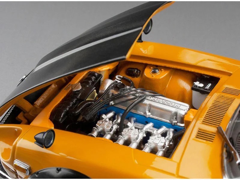 1970 Nissan Fairlady Z (S30) RHD Orange - Sunstar 1/18 - SS3516R Passion Diecast 
