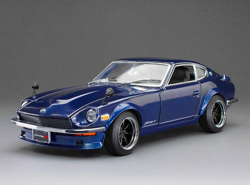 1971 Nissan Fairlady Z (S30) RHD Midnight Blue - Sunstar 1/18 - SS3515R Passion Diecast 