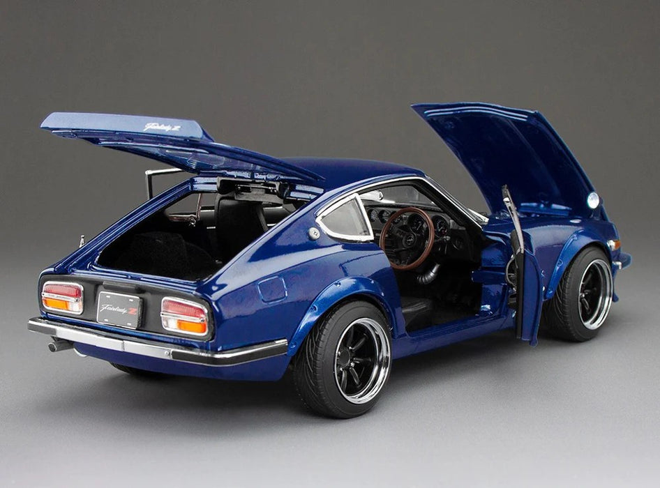 1971 Nissan Fairlady Z (S30) RHD Midnight Blue - Sunstar 1/18 - SS3515R Passion Diecast 
