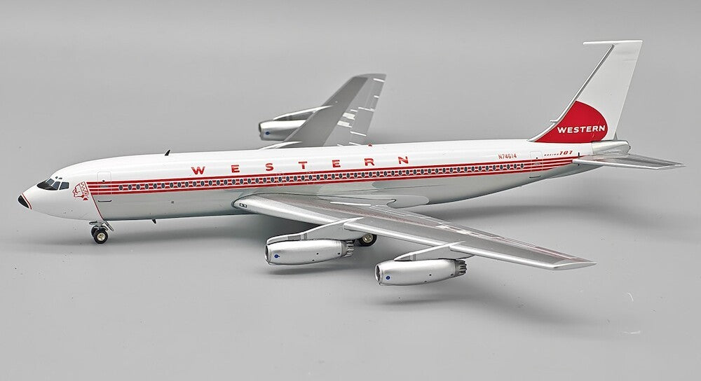 Western Airlines Boeing 707-139 / N74614 / Inflight 200 / 1:200 / IF701WA0724P