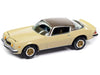1975 Chevrolet Camaro in Cream Beige with Brown Roof - Johnny Lightning 1/64 - JLCG033 B C Passion Diecast