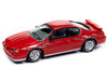 2000 Chevrolet Monte Carlo SS in Torch Red with Checkered Side Stripe - Johnny Lightning 1/64 - JLCG033 A D Passion Diecast
