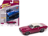 1971 Dodge Challenger R/T in Panther Pink with White Top - Johnny Lightning 1/64 - JLCG033 B F