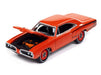 1970 Dodge Coronet Super Bee Hemi Orange with Black Stripes - Johnny Lightning 1/64 - JLMC034 A E