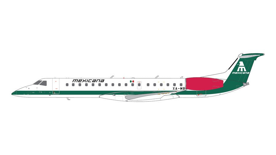 Mexicana Embraer  ERJ-145 / XA-MBR / Gemini Jets / 1:200 / G2MXA1305