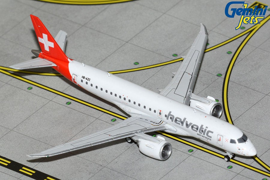 Helvetic Airways Embraer E190E2 / HB-AZC / Gemini 1:400 - GJOAW2323 GJ2323