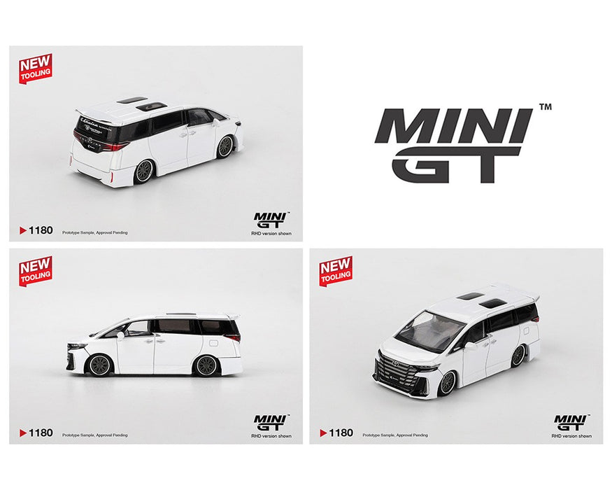 Toyota Alphard 40 KUHL - White - Mini GT - 1:64 - MGT01180 Passion Diecast