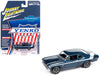 1970 Yenko Deuce Chevrolet Nova in Fathom Blue Poly with Whit - Johnny Lightning 1/64 - JLMC034 A C