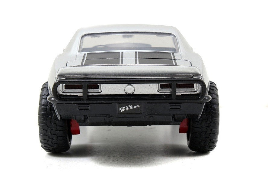 Roman's Chevrolet Camaro Z/28 Silver "Fast & Furious 7" Movie Fast Furious Series - Jada - 1/24 - 97166
