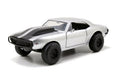 Roman's Chevrolet Camaro Z/28 Silver "Fast & Furious 7" Movie Fast Furious Series - Jada - 1/24 - 97166