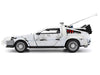 DeLorean Time Machine Brushed Frost Version Lights Back to the Future - Hollywood Rides Series - Jada - 1/24 - 36145