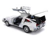 DeLorean Time Machine Brushed Frost Version Lights Back to the Future - Hollywood Rides Series - Jada - 1/24 - 36145