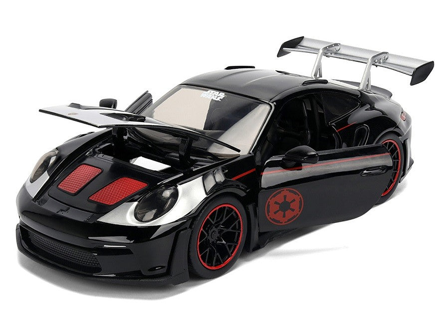 Star Wars Darth Vader and Porsche 911 GT3 RS (992) - Black - Hollywood Rides - Jada - 1/24 - 36477