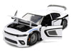 Star Wars Stormtrooper and 2021 Dodge Charger SRT Hellcat - White - Hollywood Rides - Jada - 1/24 - 36478
