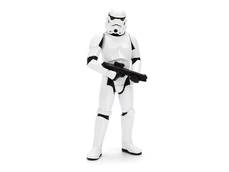 Star Wars Stormtrooper and 2021 Dodge Charger SRT Hellcat - White - Hollywood Rides - Jada - 1/24 - 36478