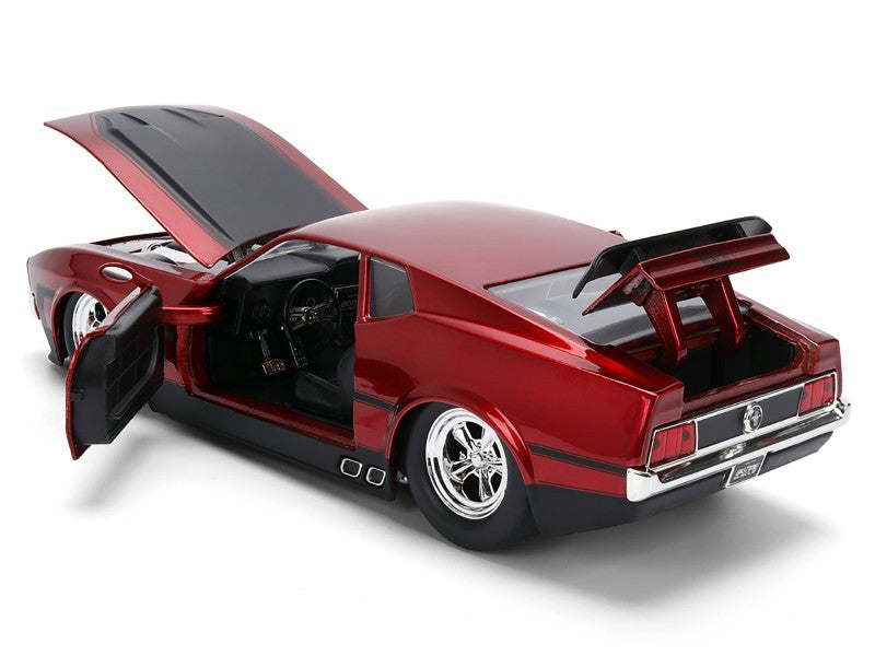 1973 Ford Mustang Mach 1 - Red - Bigtime Muscle - Jada - 1/24 - 36589