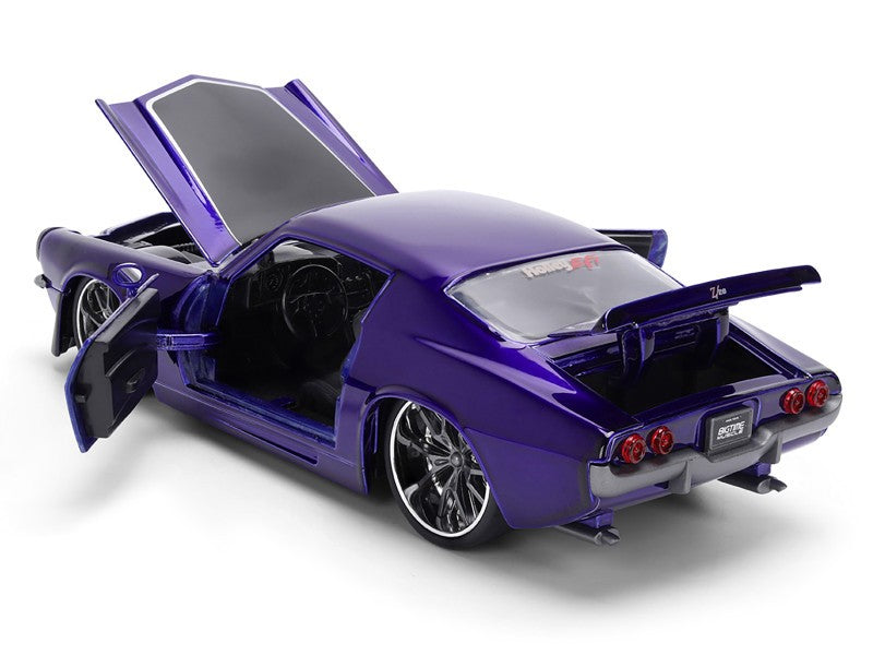 1971 Chevrolet Camaro - Purple - Bigtime Muscle - Jada - 1/24 - 36592