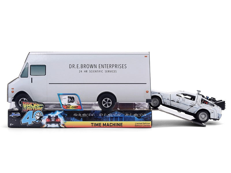 Back To The Future 40th Anniversary Time Machine Truck - Hollywood Rides Limited Edition - Jada 1/32 - 36848